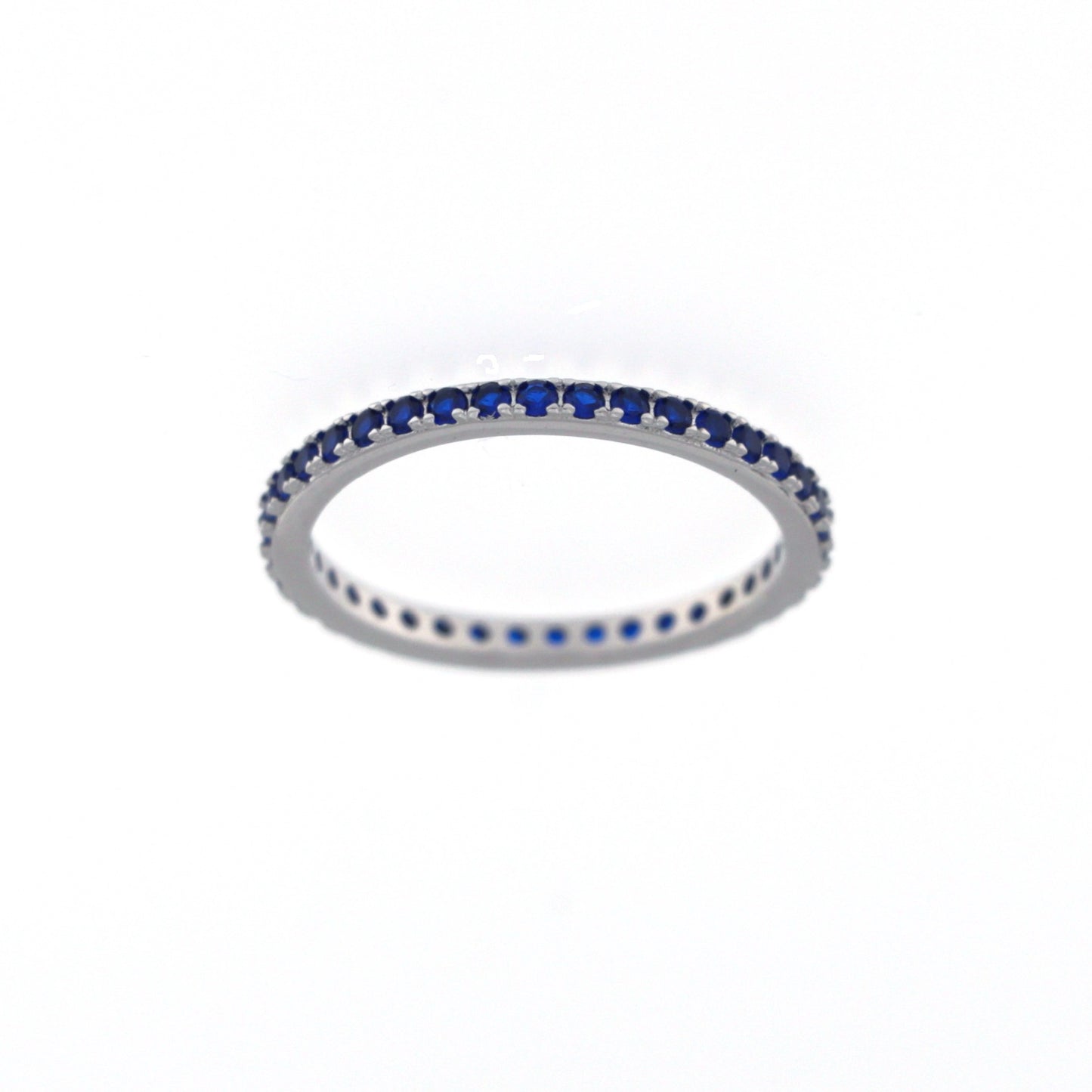Anello Bianco in Argento 925 SOLE