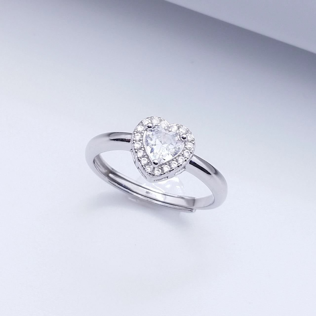 ANELLO ARGENTO CUORE VALENTINO