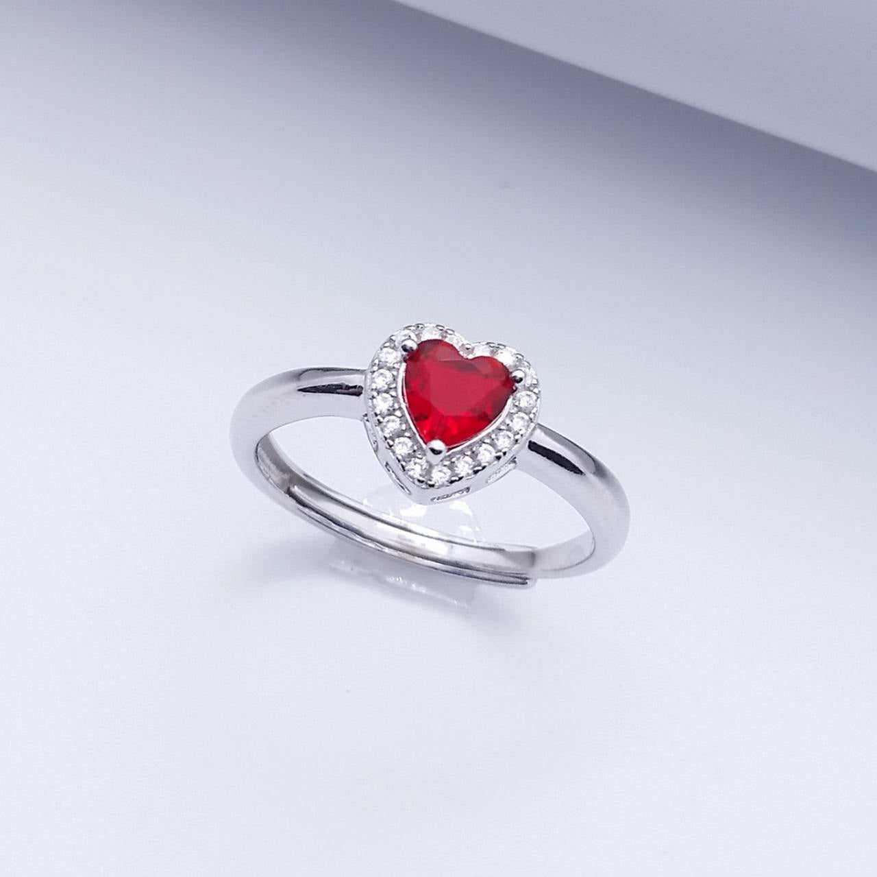 ANELLO ARGENTO CUORE VALENTINO