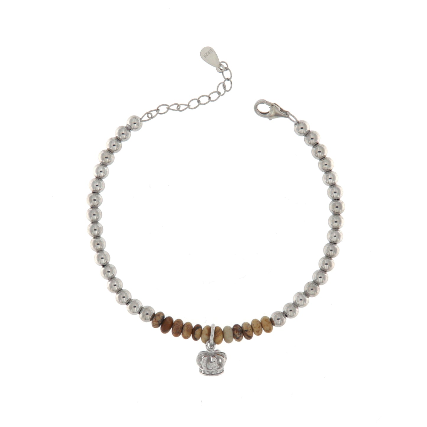 Bracciale Pietra/Argento Emily