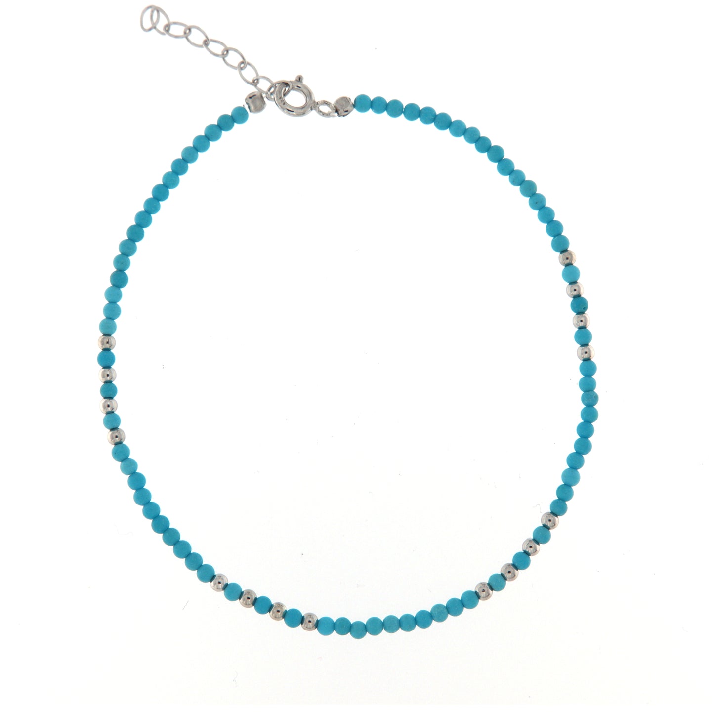 Cavigliera Argento Capri