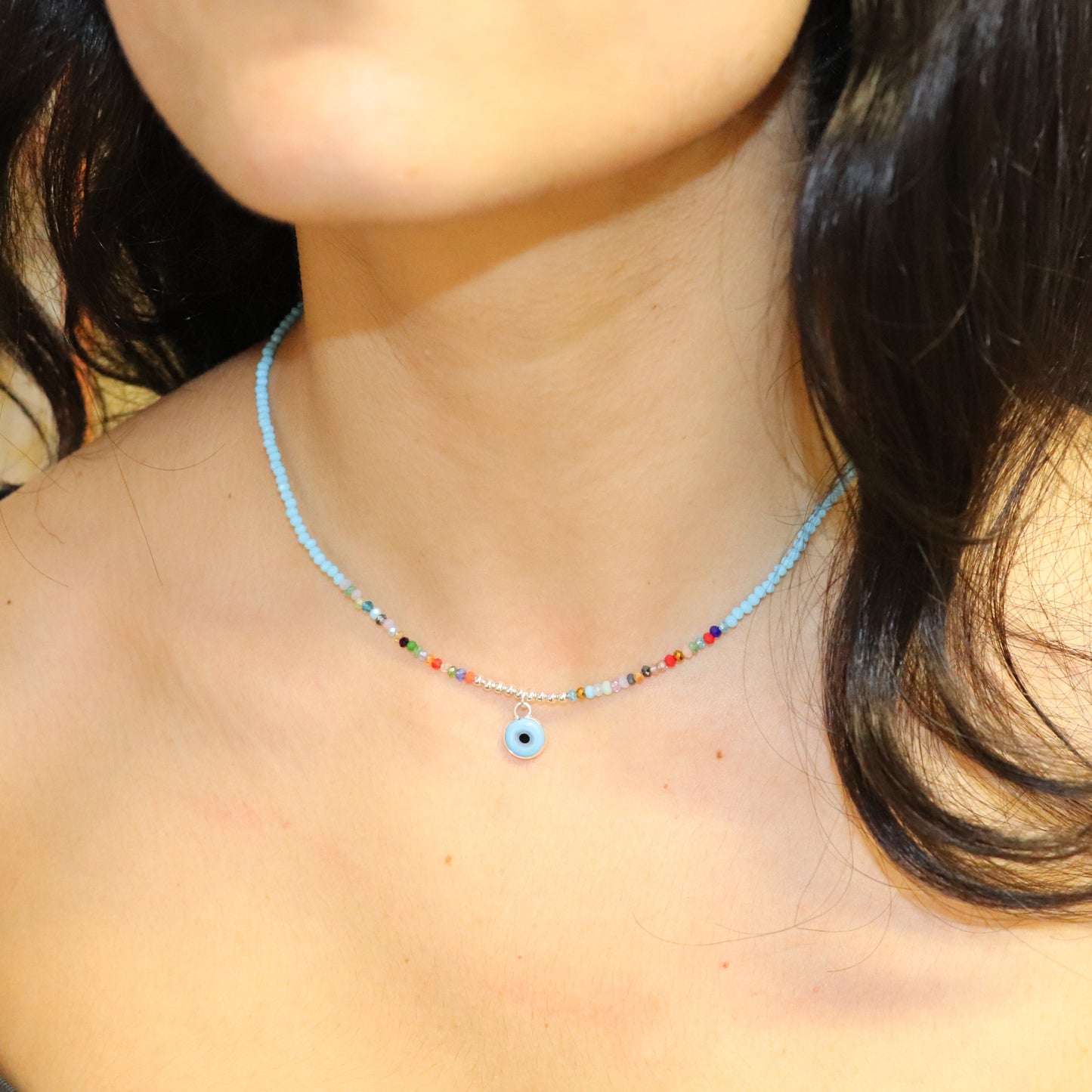 Collana Argento Capri