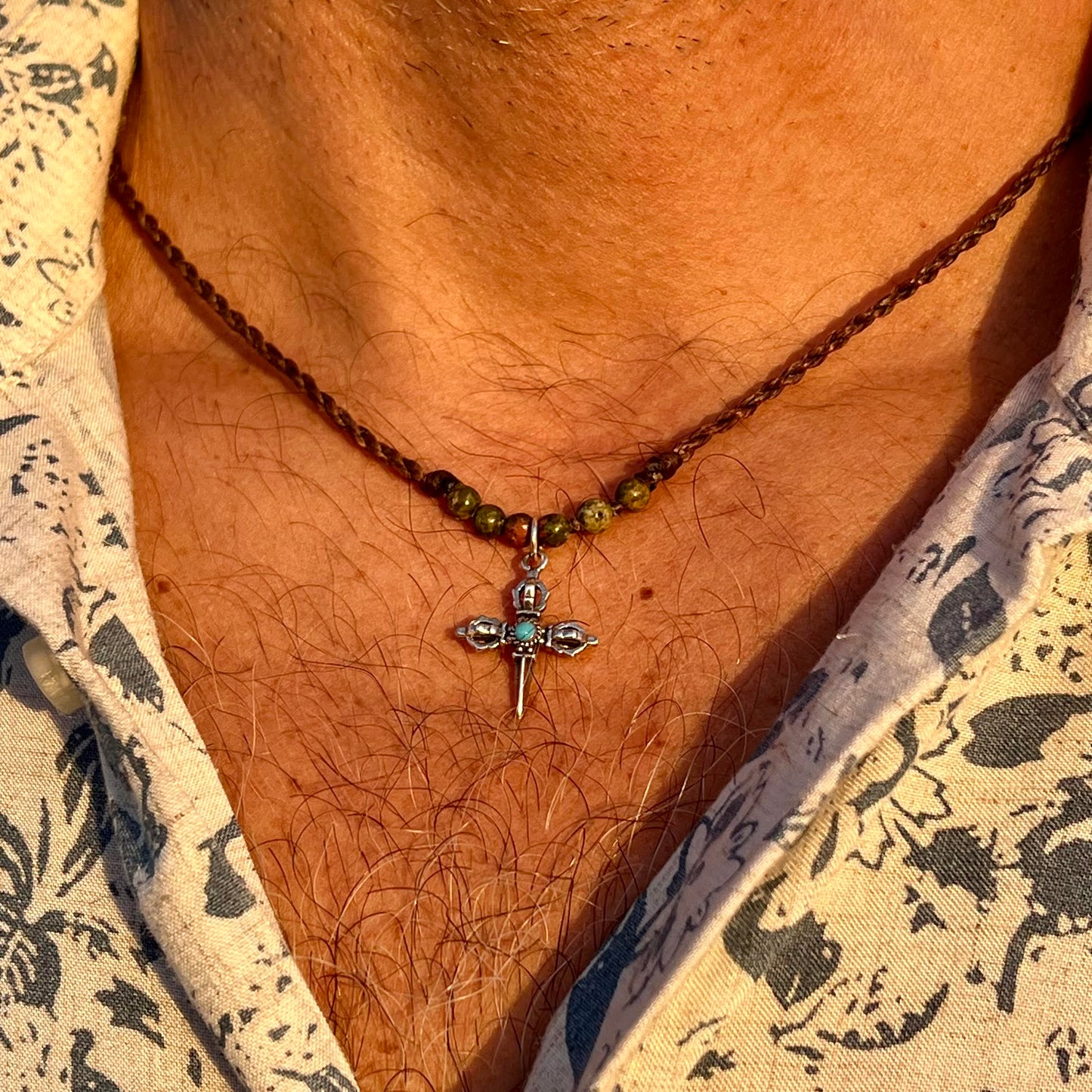 Collana Argento e pietre semipreziose ORN