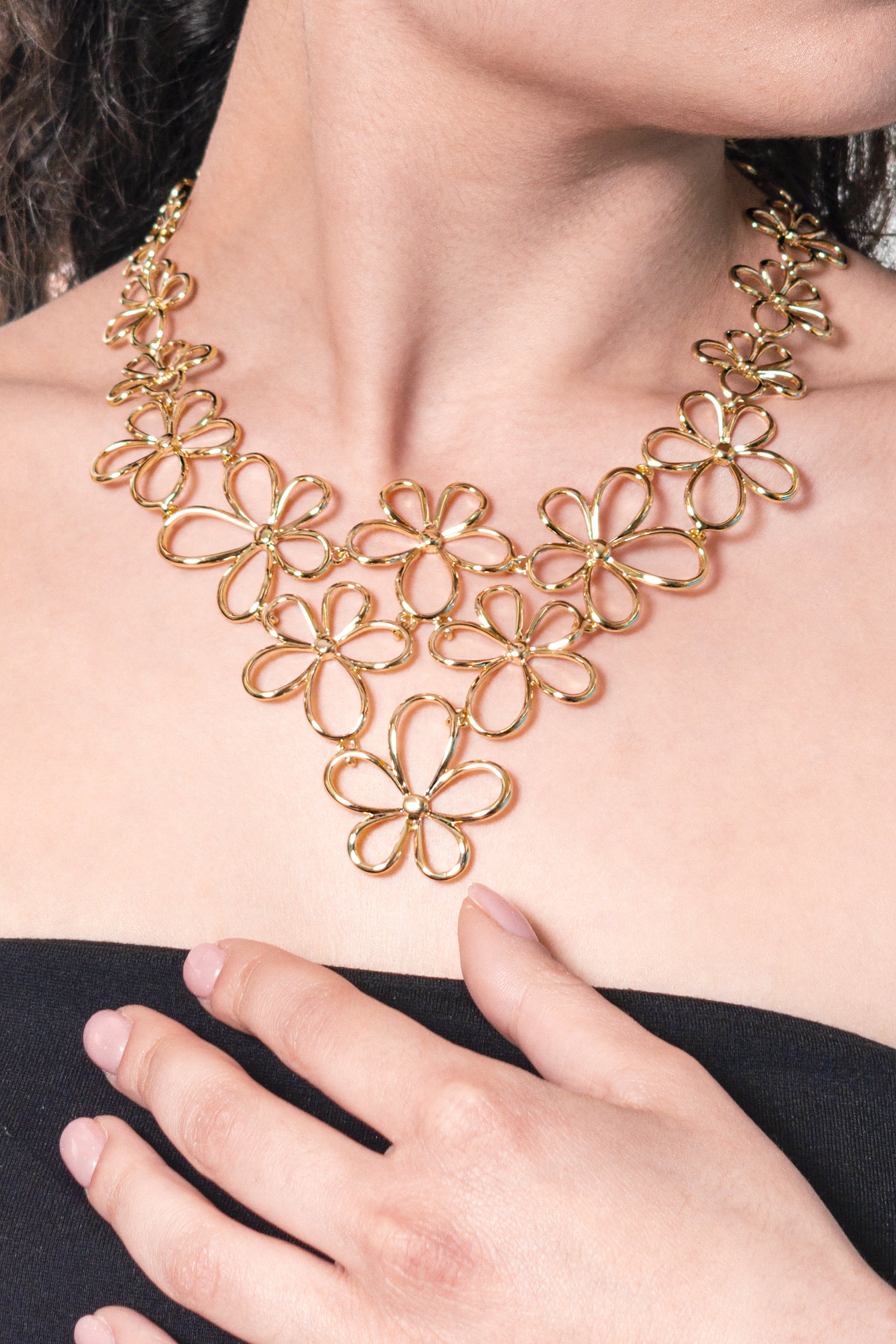 Collana Metallo Dorato SINFONIA