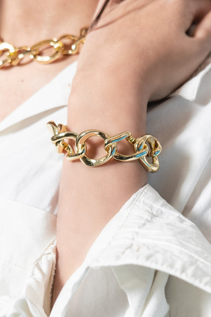 Bracciale Metallo Dorato SINFONIA