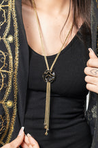 Collana Metallo Dorato e Nero SINFONIA