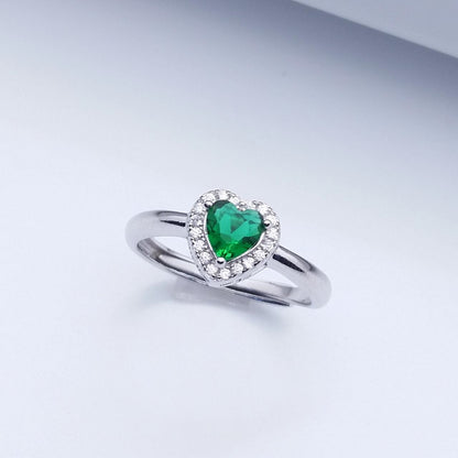 ANELLO ARGENTO CUORE VALENTINO