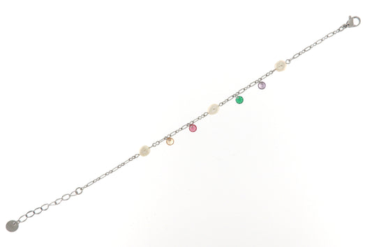 Bracciale Acciaio Zirc Multicolor FRANCOFORTE