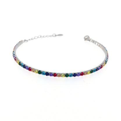 Bracciale Tennis argento 925 Alessia 2