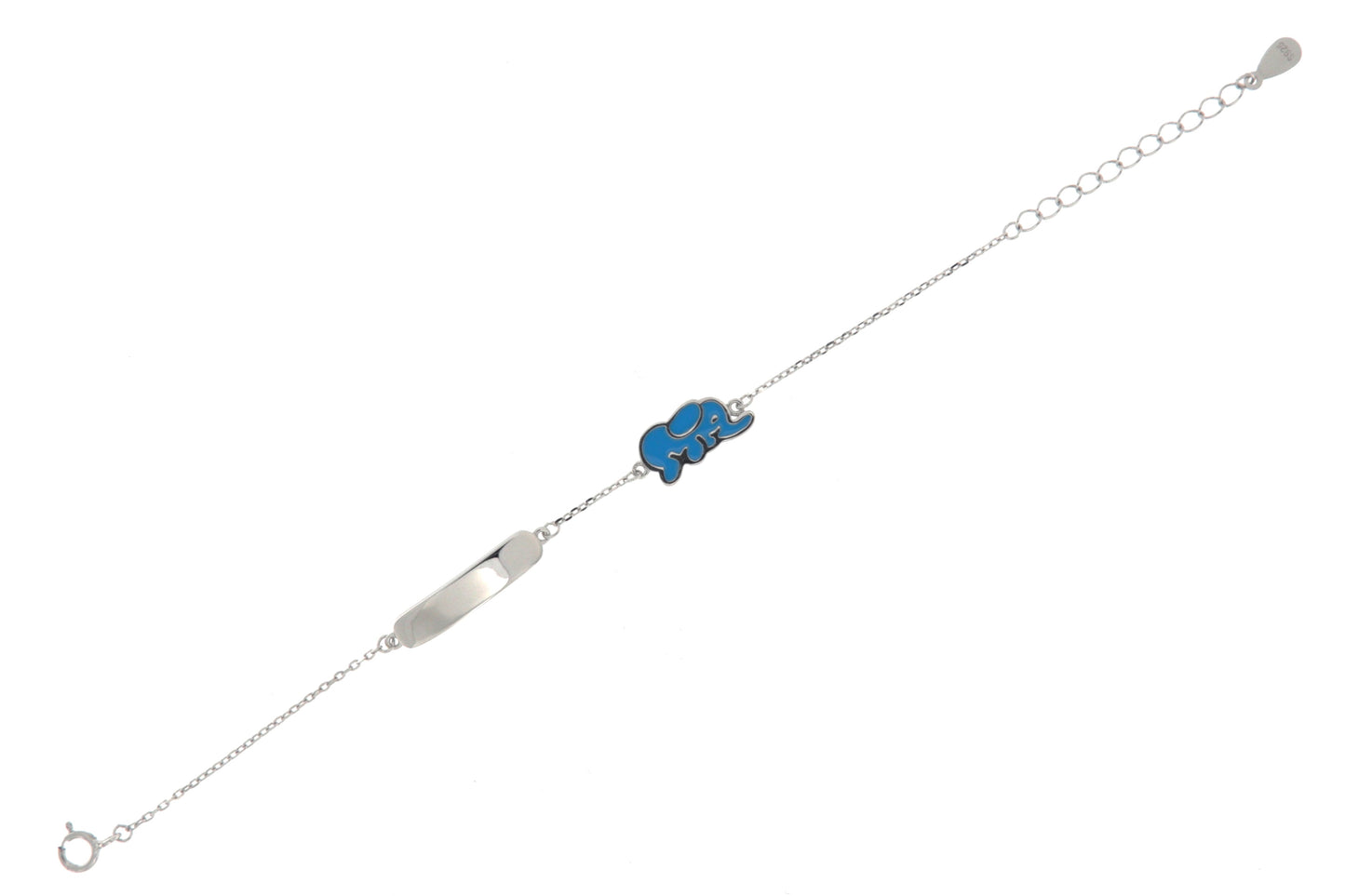 BRACCIALE ARGENTO ELEFANTE BIMBO