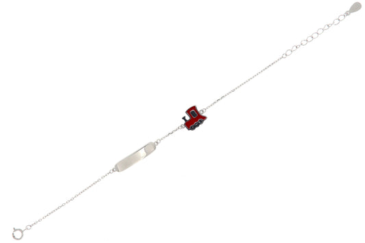 BRACCIALE ARGENTO TRENO BIMBO