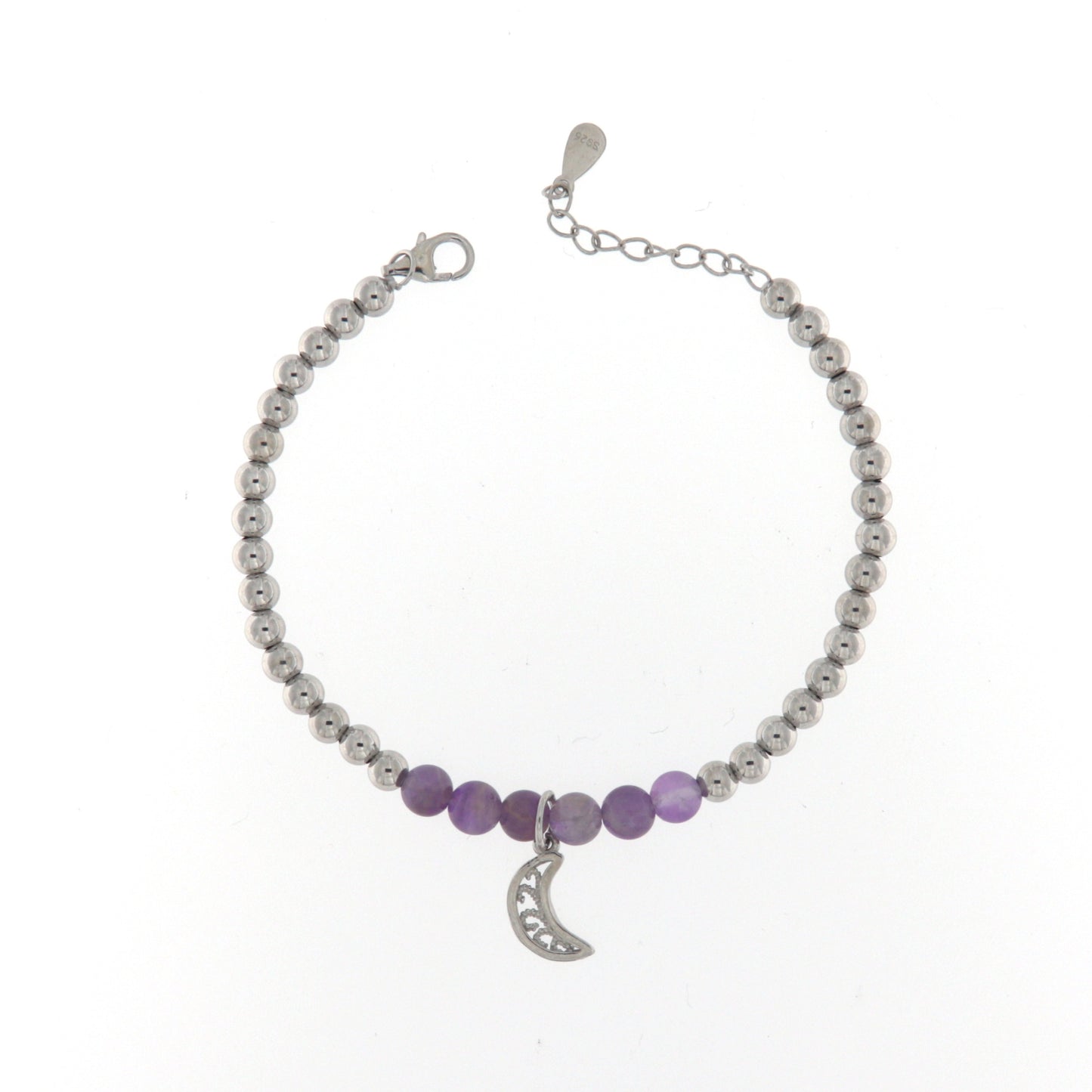 Bracciale Pietra/Argento Emily