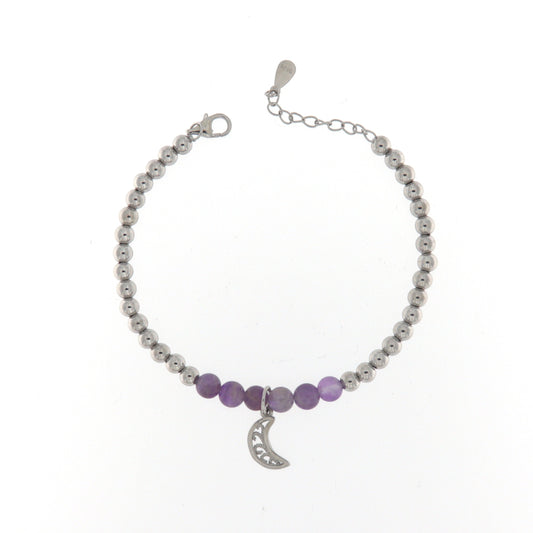 Bracciale Pietra/Argento Emily
