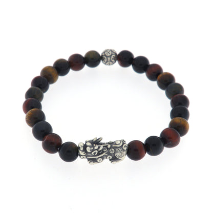 Bracciale in pietra e argento 925 PIXIU