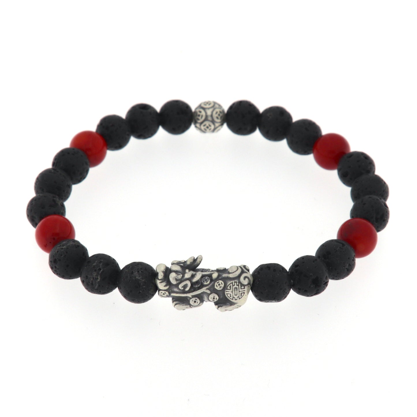 Bracciale in pietra e argento 925 PIXIU
