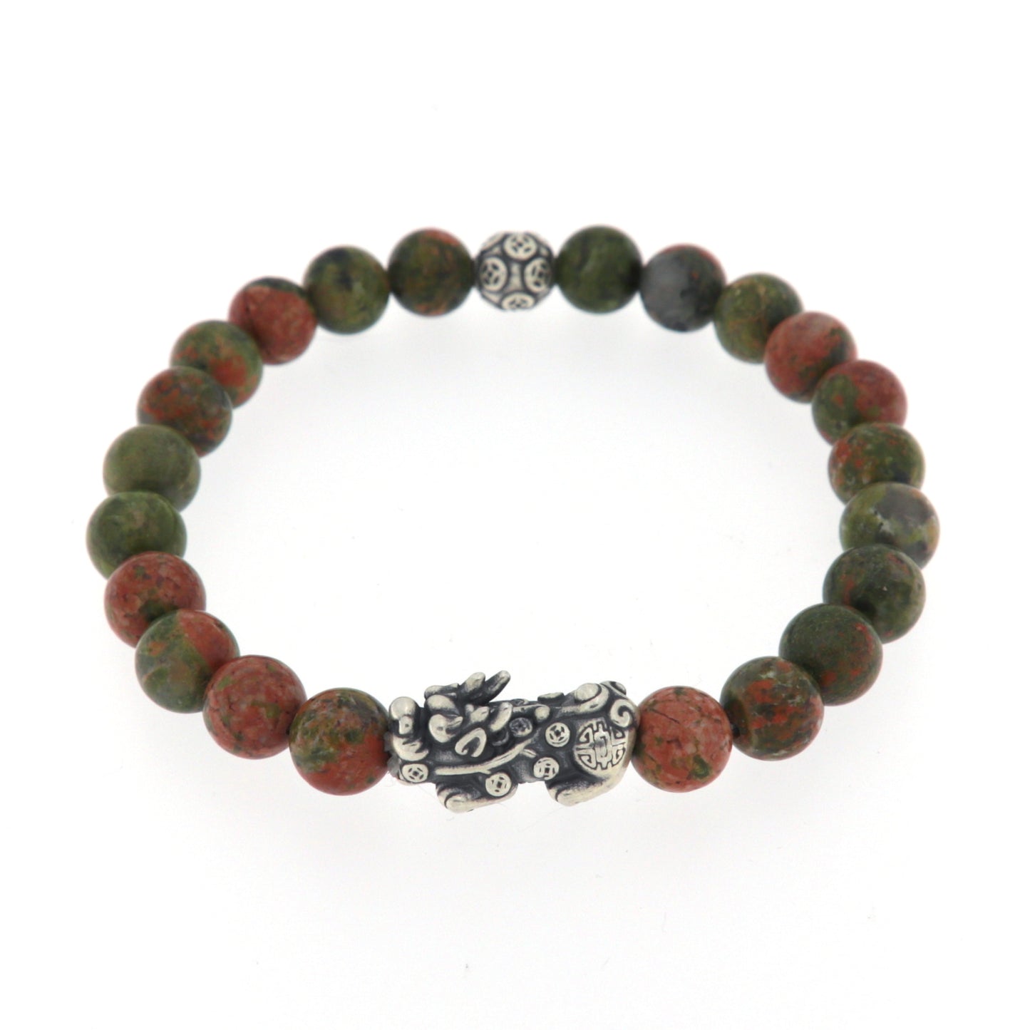 Bracciale in pietra e argento 925 PIXIU