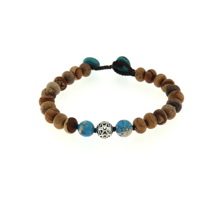 Bracciale pietra e Argento 925 STONE 3