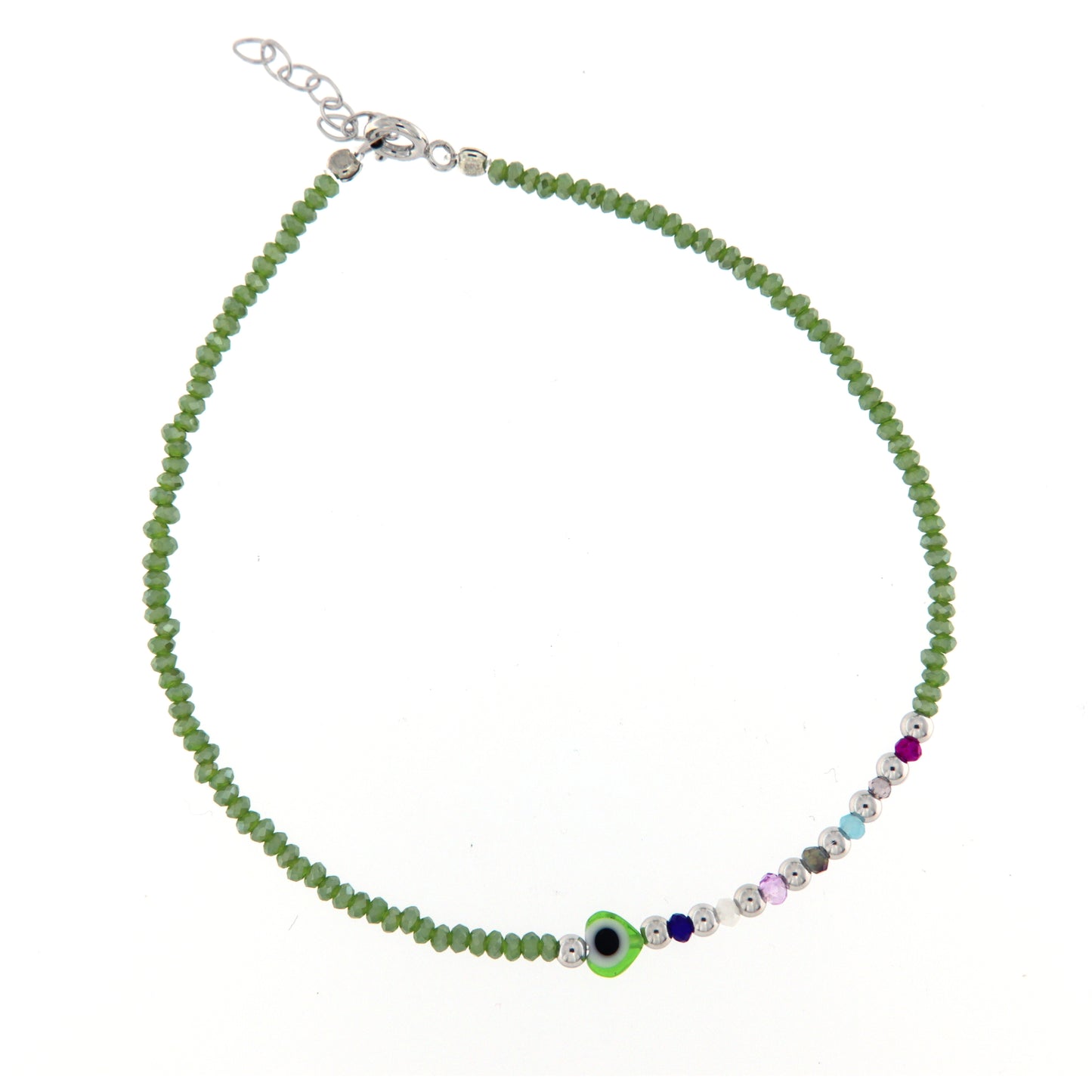 Cavigliera Argento Capri