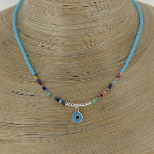 Collana Argento Capri