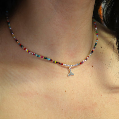 Collana Argento Capri