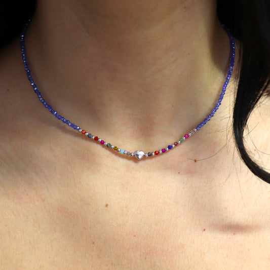 Collana Argento Capri