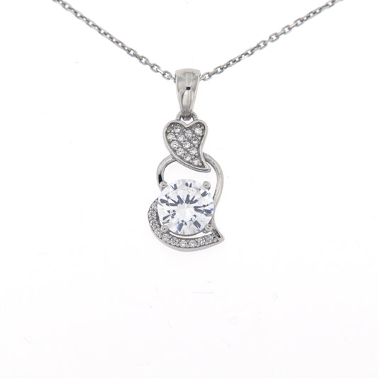 Collana Argento Corazon