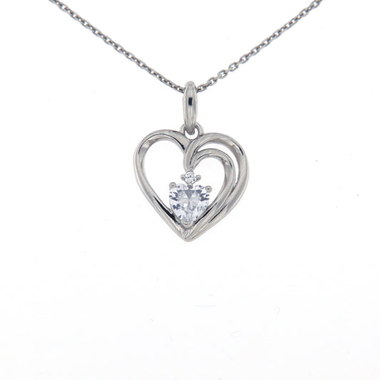 Collana Argento Corazon