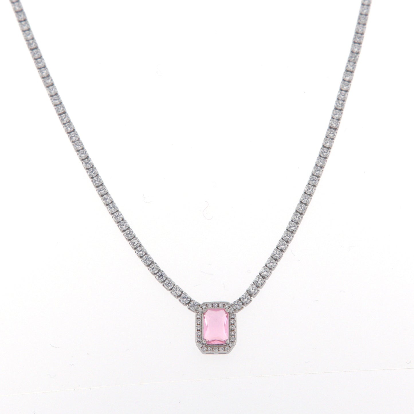 Collana Argento Rettangolare MAURA