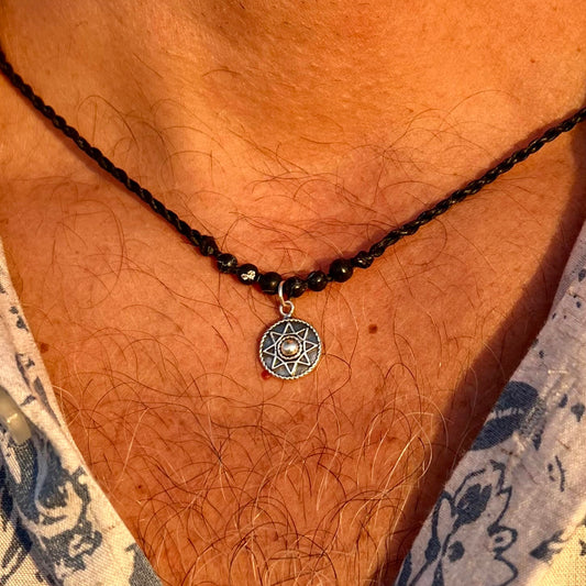 Collana Argento e pietre semipreziose ORN