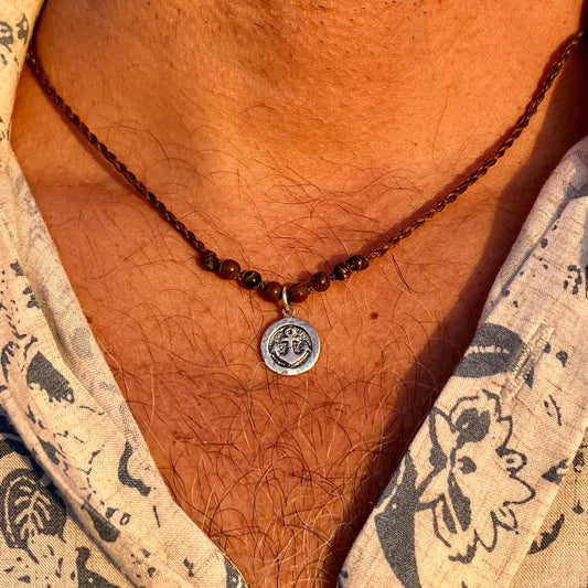 Collana Argento e pietre semipreziose ORN