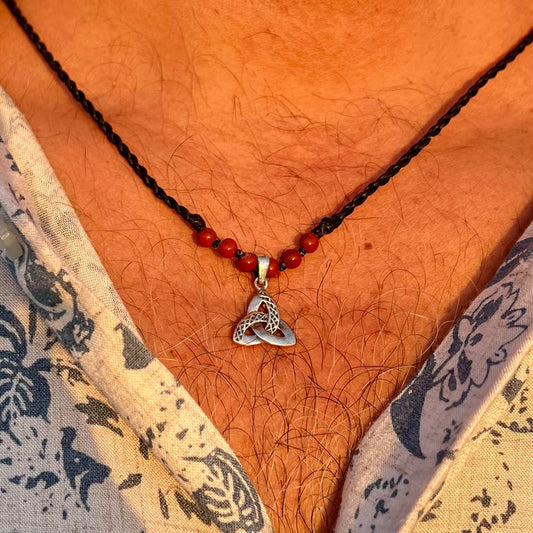 Collana Argento e pietre semipreziose ORN