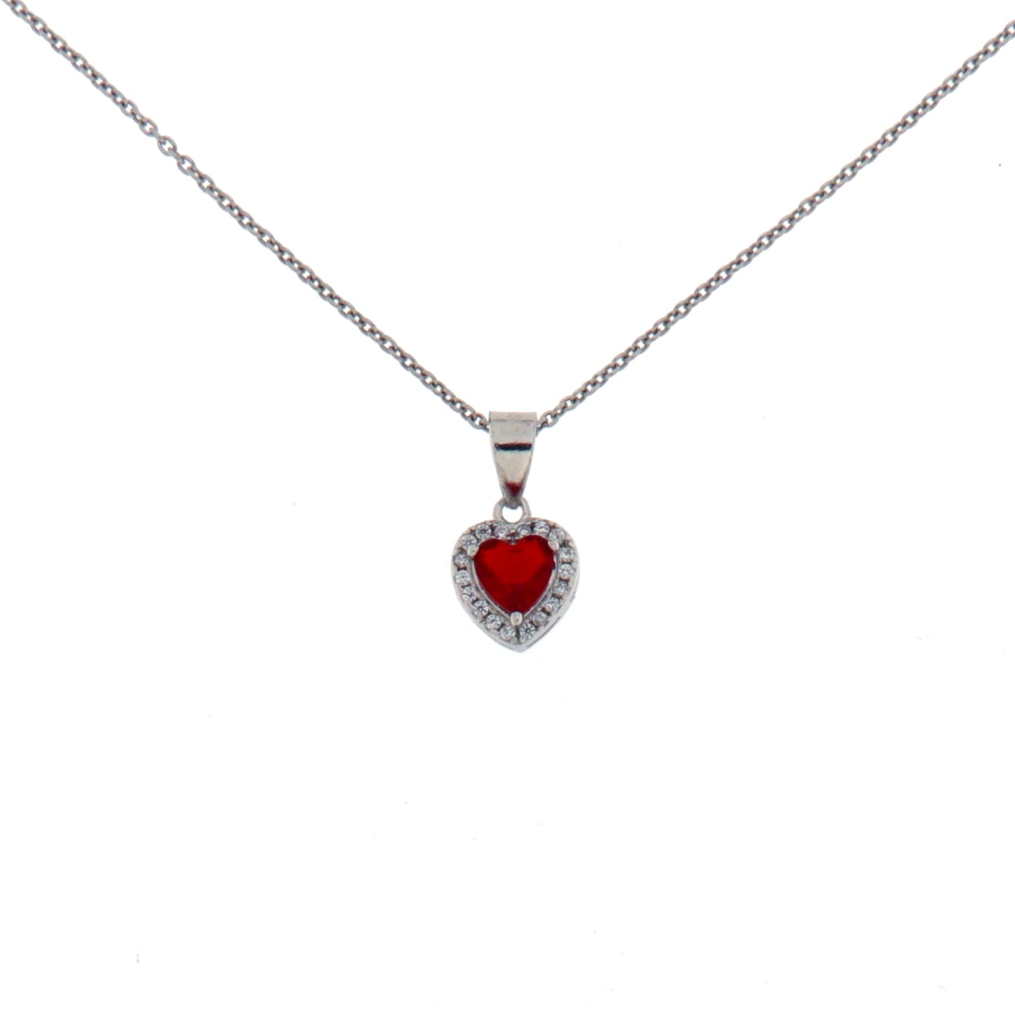 Collana Argento Cuore VALENTINO