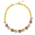 Collana Metallo Dorato SINFONIA