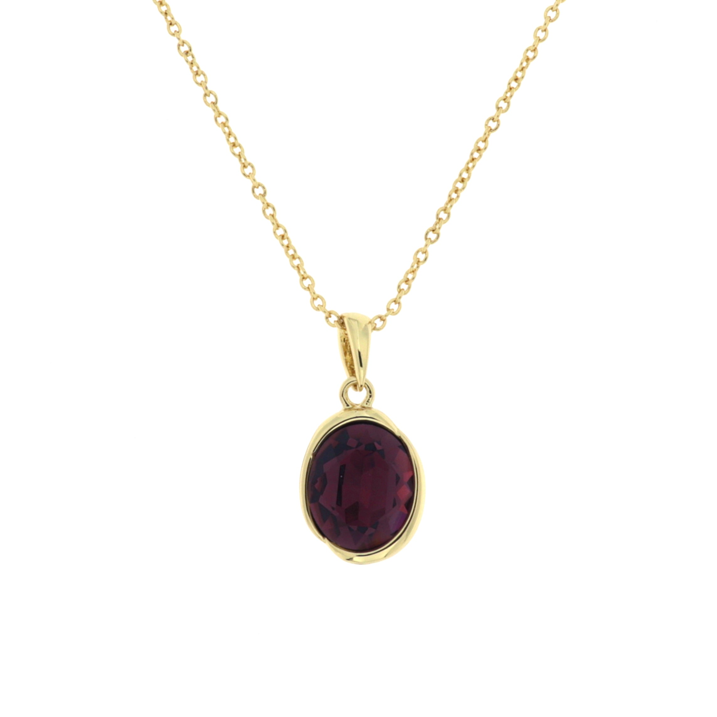 Collana Metallo Dorato e Pietra SINFONIA