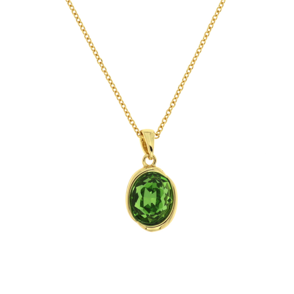 Collana Metallo Dorato e Pietra SINFONIA