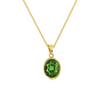 Collana Metallo Dorato e Pietra SINFONIA