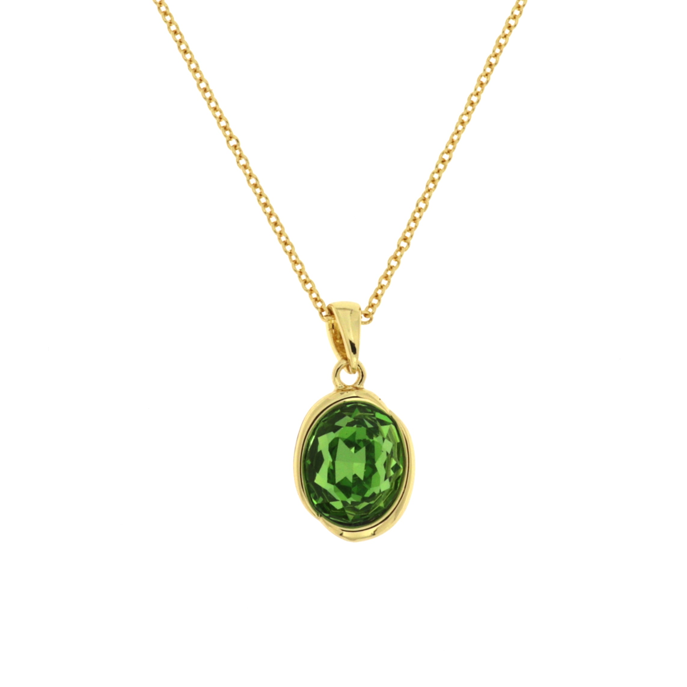 Collana Metallo Dorato e Pietra SINFONIA